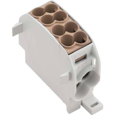 Weidmüller 1561120000 Verdeler-serieklem Schroeven Bruin 5 stuk(s)