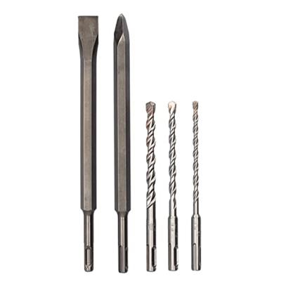 Metabo Accessoires SDS-Plus Boren-/Beitelset SP 5-delig 630465000 Metabo Accessoires SDS-Plus Boren-/Beitelset SP 5-delig 630465000