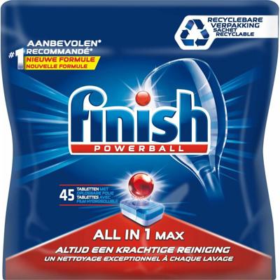 Finish Finish Vaatwastabletten All in 1 Max Regular - 45 Tabletten