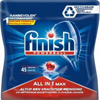 Finish Finish Vaatwastabletten All in 1 Max Regular - 45 Tabletten - thumbnail