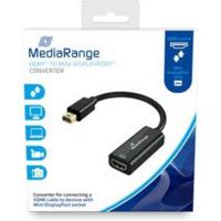 MediaRange MRCS176 video kabel adapter 0,15 m Mini DisplayPort HDMI Zwart - thumbnail