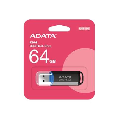 ADATA C906 USB flash drive 64 GB USB Type-A 2.0 Zwart