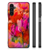 Kleurrijke Telefoonhoesje Samsung Galaxy A14 5G Tulips - thumbnail