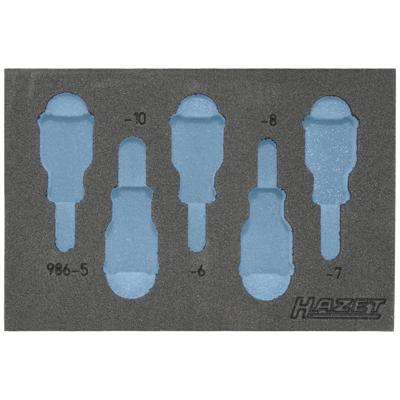 HAZET 2-componenten zachschuiminleg 163-215L · L x B: 172 mm x 114 mm HAZET 2-componenten zachschuiminleg 163-215L · L x B: 172 mm x 114 mm