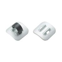JAGWIRE Alloy stick-on cable guide (50pcs) - silver - thumbnail