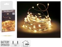 Gouddraad met 40 micro led lampjes extra warm wit - thumbnail