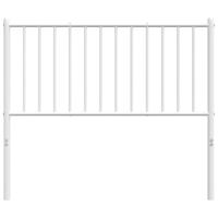Hoofdbord metaal wit 104,5x3x90 cm - thumbnail