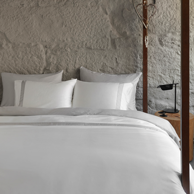 Dommelin Dommelin Dekbedovertrek Listra Satijn 300TC Zwart-Brons 240x200/220 cm