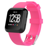 Fitbit Versa 1 / 2 & Lite rubberen sport bandje - Magenta - thumbnail