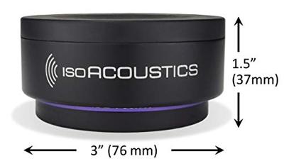 IsoAcoustics Iso-Puck 76 monitorisolatie (2 stuks)