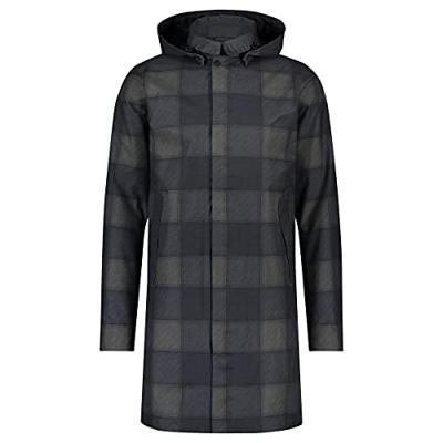 Mac Regenjas Heren Navy Green Check Mac Regenjas Heren Navy Green Check