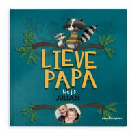 Boek met naam en foto - Lieve Papa - Hardcover - thumbnail
