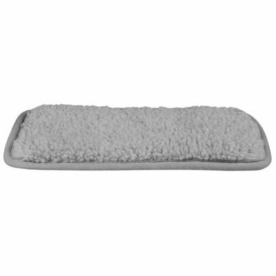 TRIXIE Anti-slip thermo-inzetstuk 29 x 51 cm voor transportbox, grijs, geschikt voor Capri maat 1-3