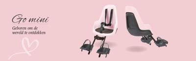 Mini Go Cotton Candy Pink Voorstoeltje