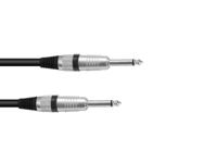 OMNITRONIC Jack Cable 6.3 mono 6m bk ROAD - thumbnail