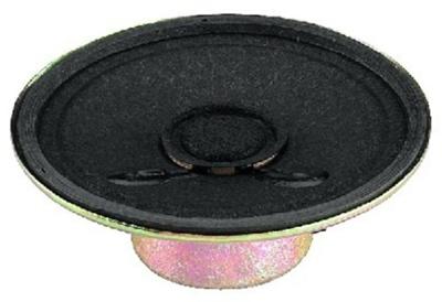 MONACOR SP-2RDP Miniatuur Ingebouwde Luidspreker 8 Ohm 50 mm Zwart