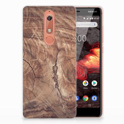 Nokia 5.1 (2018) Bumper Hoesje Tree Trunk Nokia 5.1 (2018) Bumper Hoesje Tree Trunk