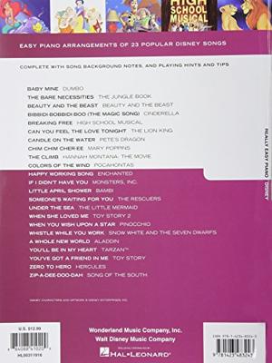 MusicSales Really Easy Piano Disney songbook - thumbnail