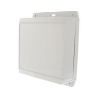 Hammond Electronics 1555WF42GY Universele behuizing 180 x 181 x 65 ABS Lichtgrijs 1 stuk(s) - thumbnail