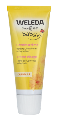 Weleda Calendula Baby Gezichtscreme Tube 50ml