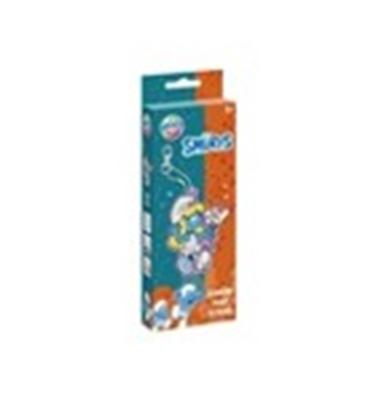 Smurfen Diamond Painting sleutelhanger