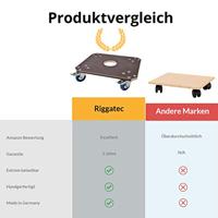 Adam Hall Profi Rollbrett, 60 x 50 cm, 450kg trolley - thumbnail