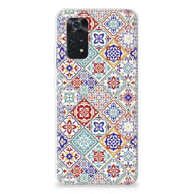 Xiaomi Poco M4 Pro 4G | TPU | Siliconen hoesje | Tiles Color