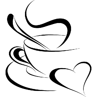 Koffie kopje - Muursticker Koffie kopje - Muursticker