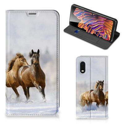 Samsung Xcover Pro | Hoesje maken | Paarden Samsung Xcover Pro | Hoesje maken | Paarden