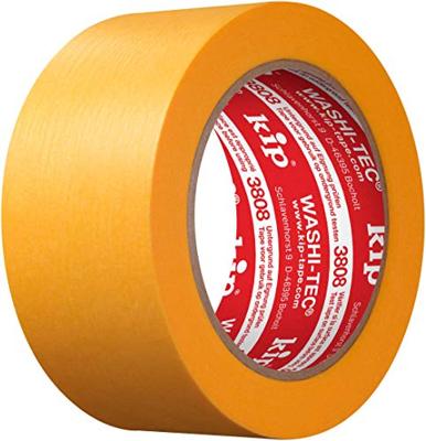 Kip Afdekband | glad | geel | lengte 50 m | breedte 48 mm | rol | 5 stuks - 3808-48 3808-48