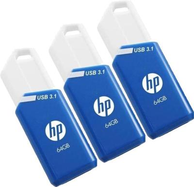 USB stick HP X755W 64 GB (3 Stuks)