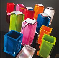 Tandenborstelhouder Sapho Rainbow Vrijstaand 11x7.2 cm Kunststof Wit Sapho - thumbnail