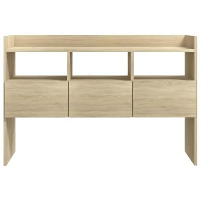 VidaXL Dressoir 105x30x70 cm bewerkt hout sonoma eikenkleurig VidaXL Dressoir 105x30x70 cm bewerkt hout sonoma eikenkleurig