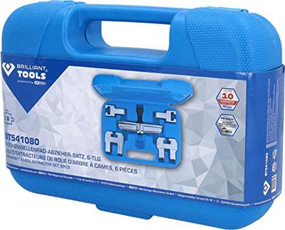 Brilliant Tools BT541080 Nokkenaswieltrekker-set, 6-delig