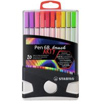 Brushstift stabilo pen 68/20 arty 20st assorti | 5 stuks - thumbnail