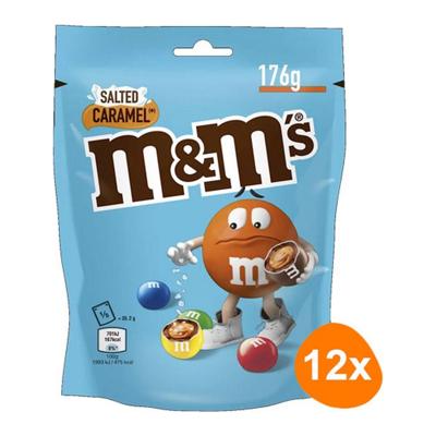 M&M's - Salted Caramel - 12x 176g