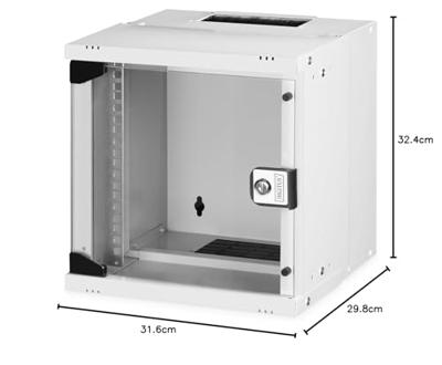 Digitus DN-49100 rack 6U Wandrek Grijs - thumbnail