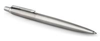 Balpen en vulpen Parker Jotter stainless steel CT medium 2 stuks - thumbnail