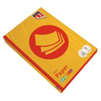 Kopieerpapier Quantore Colour A4 80gr diepgeel 500 vel | 5 stuks - thumbnail