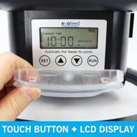 Evolution Aqua Evofeed Automatische Voerautomaat - Programmeerbaar met LCD Display, Geschikt voor 3-10mm Korrels - thumbnail