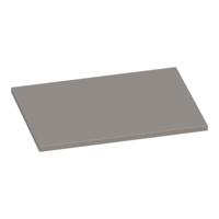 Brauer Ocean Slim Topblad - 60 cm - Mat Taupe - thumbnail