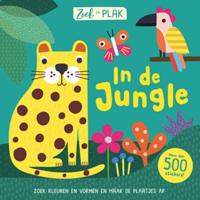 Lantaarn Publishers Zoek en plak - in de jungle stickerboek - thumbnail