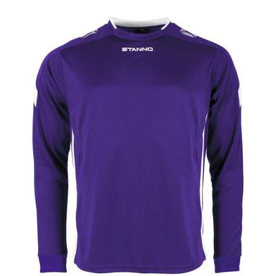 Stanno 411003 Drive Match Shirt LS - Purple-White - L