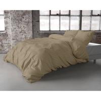 RoyalTextile - Dallas Dekbedovertrek Micropercal - Taupe - 200 x 220 - thumbnail