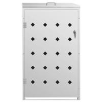 VidaXL Containerberging enkel 240 l roestvrij staal - thumbnail