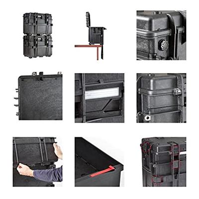 Explorer Cases 5140 trolley zwart met plukschuim lades