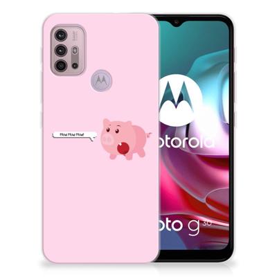 Motorola Moto G30 | G10 Telefoonhoesje met Naam Pig Mud Motorola Moto G30 | G10 Telefoonhoesje met Naam Pig Mud