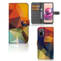 Xiaomi Redmi Note 10S | 10 4G | Poco M5s | Book Case | Polygon Color | Portemonnee hoesje - thumbnail
