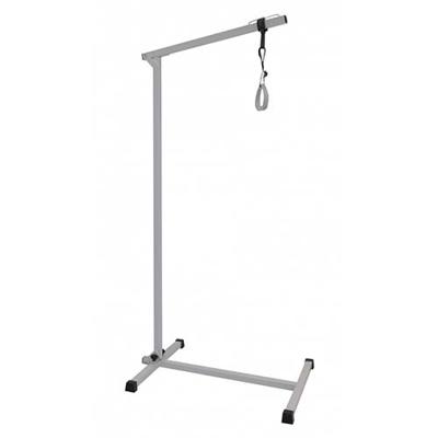 Bedpapegaai inklapbaar met voet | Bedheffer | Bedgalg | Maximaal 130 kg | Met verstelbare band en handgreep | Wit | HE430915