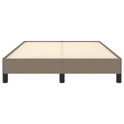 Bedframe stof taupe 120x200 cm